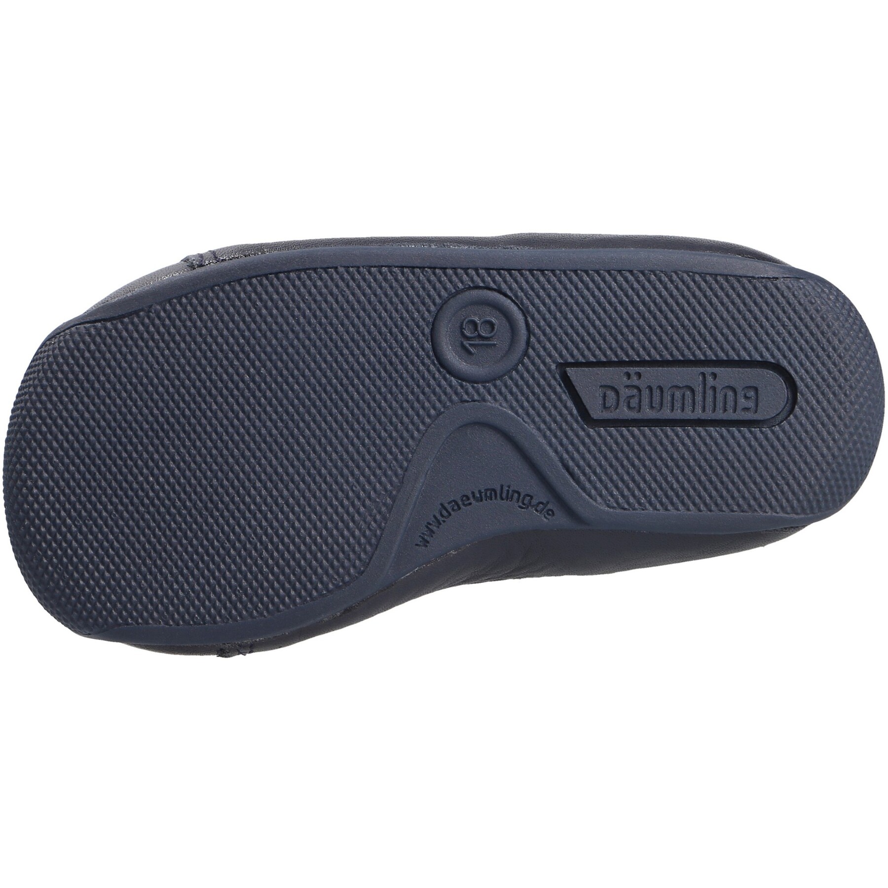 blaue lauflernschuhe sohlenansicht