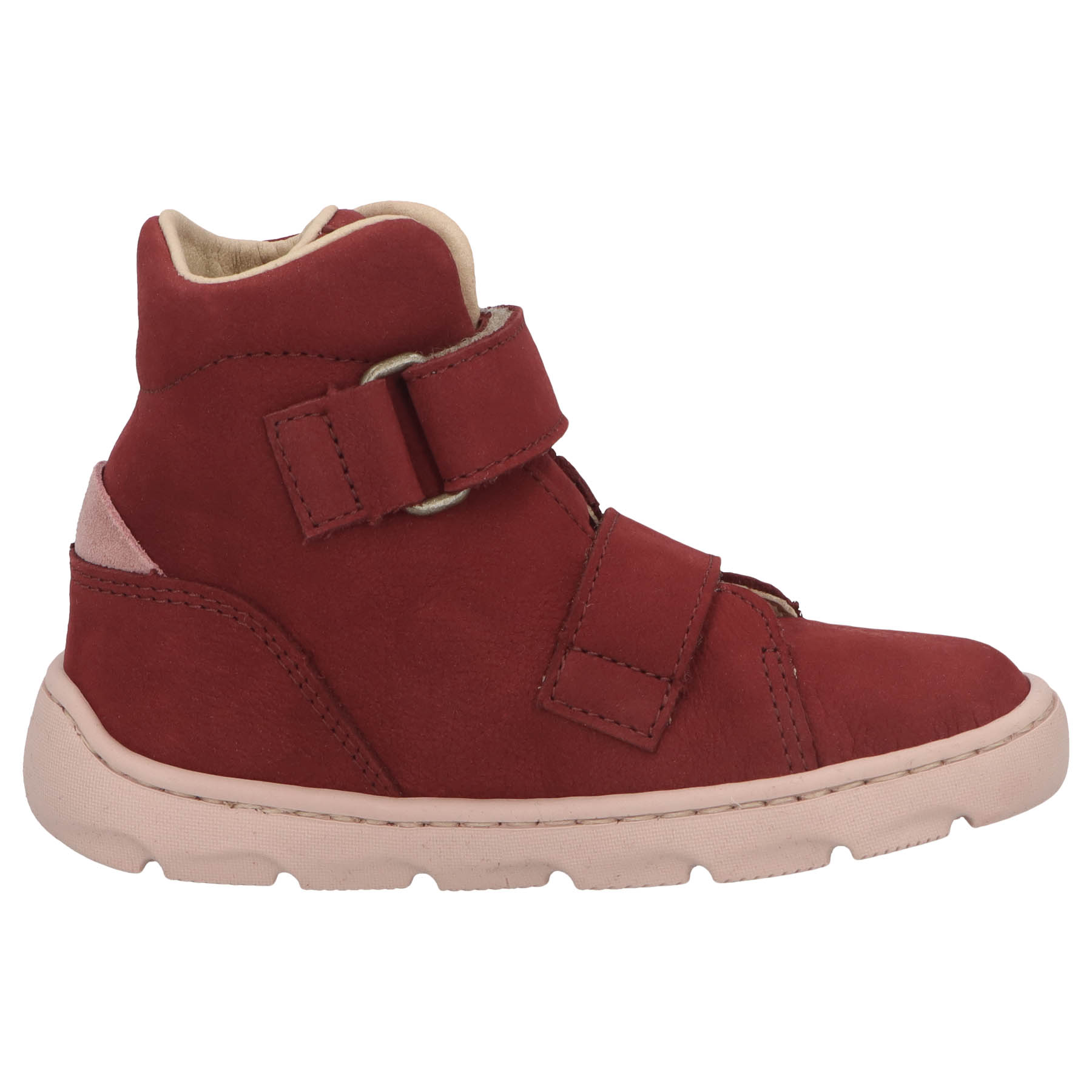 rote lauflernschuhe seitenansicht rechts