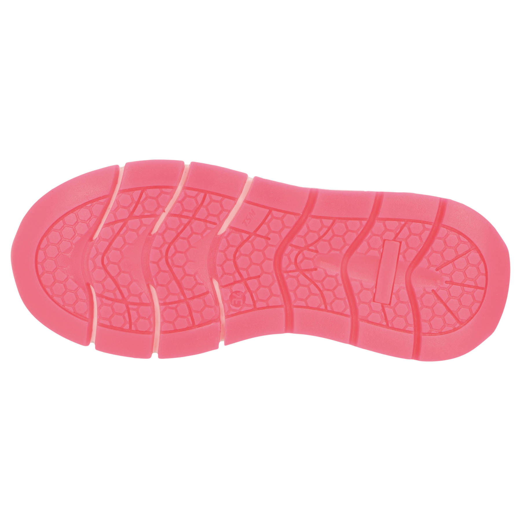 rote sneaker sohlenansicht