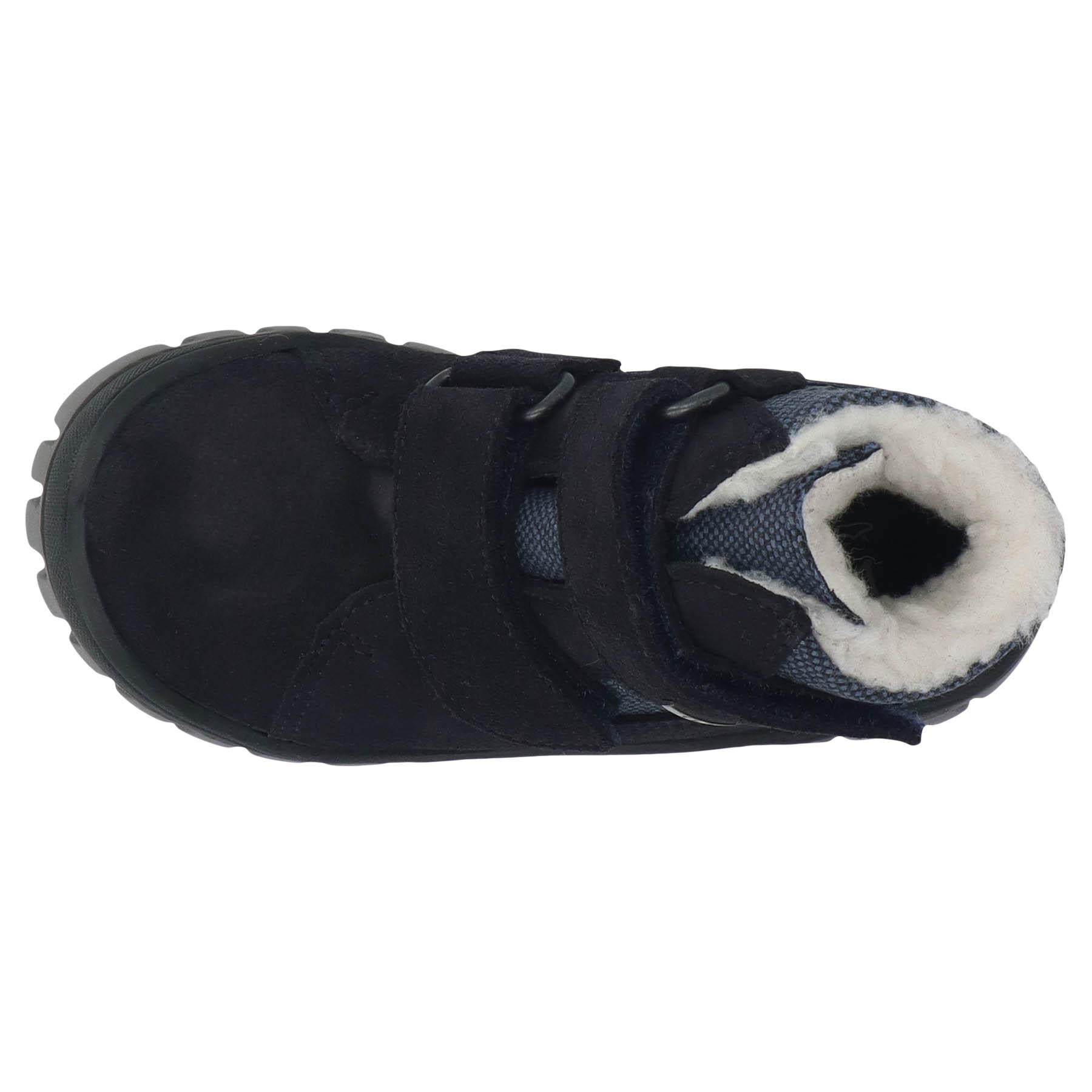 blaue stiefeletten draufsicht