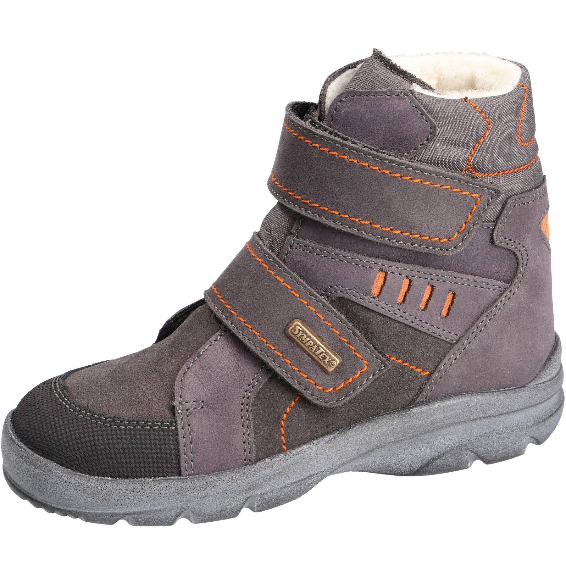 mehrfarbige stiefeletten 3-4 ansicht