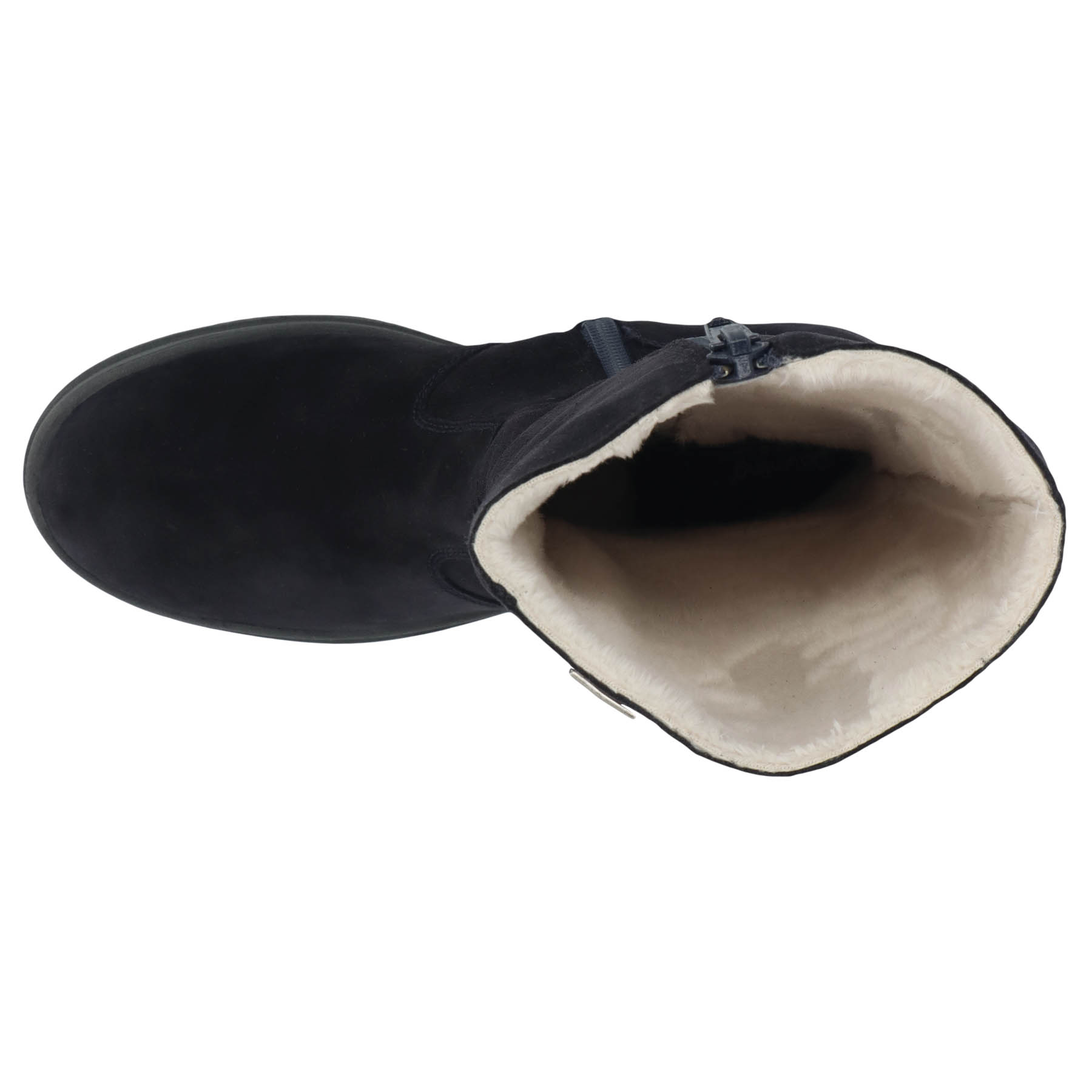 blaue stiefel draufsicht