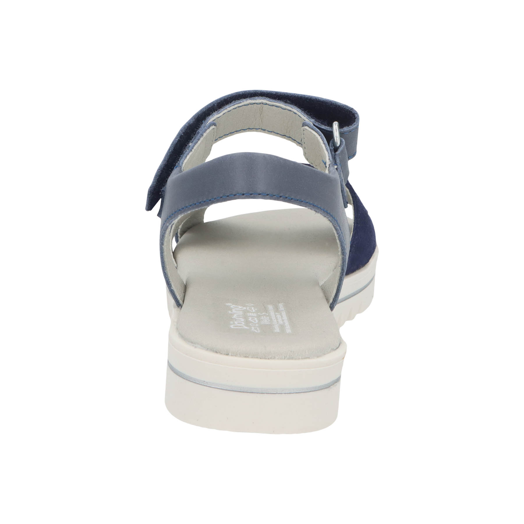 blaue sandale draufsicht